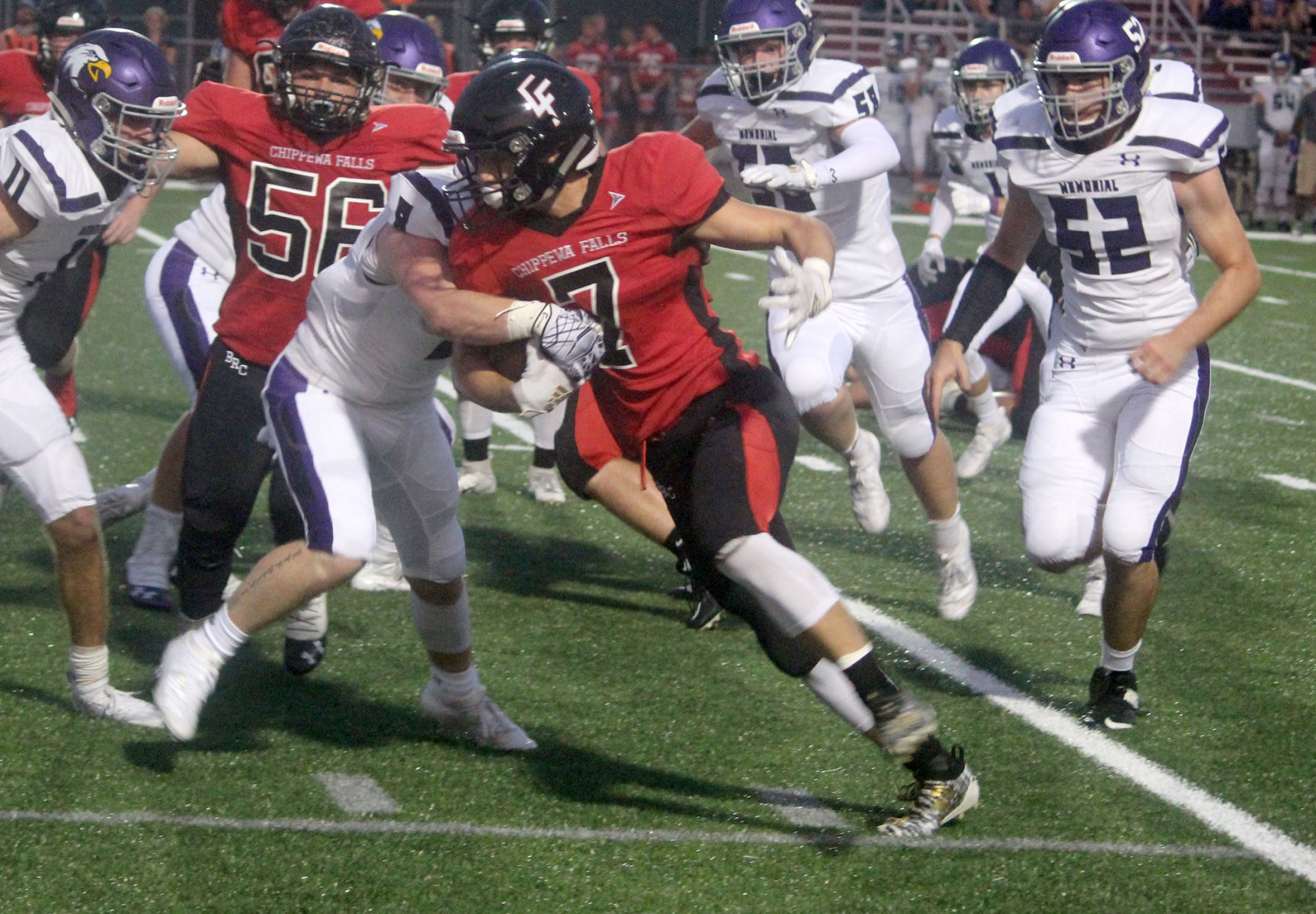 Eau Claire Memorial at Chi-Hi football 9-20-19